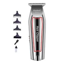 Maquina De Acabamento Cabelo Barba Profissional S/Fio Kemei Km-032 Bivolt