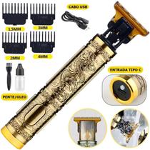 Maquina De Acabamento cortar Cabelo Barba Barbear hair trimmer