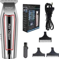 Maquina De Acabamento Corte Cabelo Barba Kemei KM-032