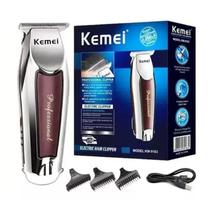 Máquina de Acabamento Kemei KM-9163 Profissional Sem Fio Recarregável para Barba e Cabelo Máquina de Acabamento Kemei KM-9163 Profissional Sem Fio Recarregável para Barba e Cabelo