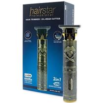 Maquina De Acabamento Trimmer Para Cabelo E Barba Bivolt Hairstar