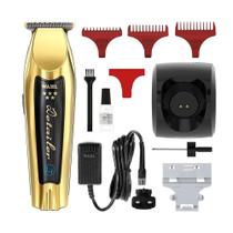 Máquina De Acabamento Wahl Detailer Gold Cordless 3 Pentes, Bivolt