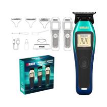 MAQUINA DE ACABAMENTO WMARK NG XT1 AZUL Sem Fio Azul bi volt MAQUINA DE ACABAMENTO WMARK NG XT1 AZUL Sem Fio Azul bi volt