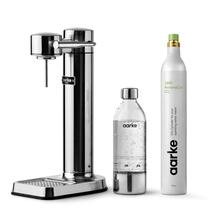 Máquina de água com gás Aarke Carbonator III em aço inoxidável 1 L
