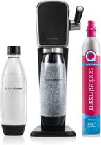 Máquina de Água com Gás Art Preta SodaStream com Cilindro Máquina de Água com Gás Art Preta SodaStream com Cilindro