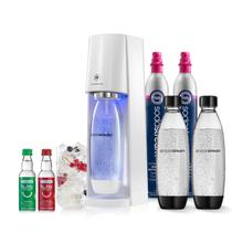 Máquina de água com gás SodaStream E-TERRA com CO2 e garrafas Máquina de água com gás SodaStream E-TERRA com CO2 e garrafas