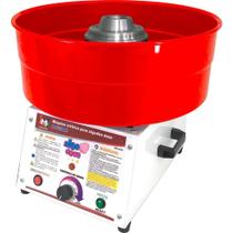 Máquina De Algodão Doce Profissional Ad-43 Vermelha Inovamaq