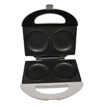 Máquina de arepa elétrica IMUSA 2 ranhuras branca