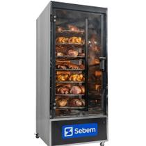 Máquina de Assar Frango e Carnes Grill Giratória 120kg Sebem