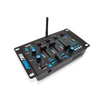 Máquina de áudio sem fio, controlador de DJ, mixador de som Pyle PMX7BU