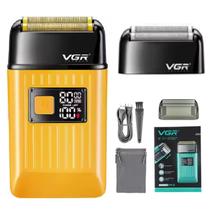 Máquina De Barbeador E Aparador Profissional Lamina Dupla Amortecedor VGR Máquina De Barbeador E Aparador Profissional Lamina Dupla Amortecedor VGR