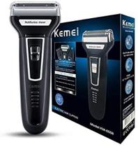Maquina De Barbear Aparador Elétrico 3 Em 1 Kemei 6558 Maquina De Barbear Aparador Elétrico 3 Em 1 Kemei 6558