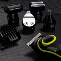 Máquina De Barbear Corpo Nariz Orelhas Kit Completo Máquina De Barbear Corpo Nariz Orelhas Kit Completo