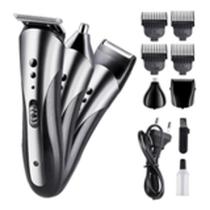 Máquina De Barbear, Cortar Cabelo, Aparador Elétrico, Kit De Pelos 3 Em 1 Masculino - Kemei Km-1407 - rafashop