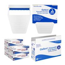 Máquina de barbear descartável Dynarex Gallant, pacote com 250 Máquina de barbear descartável Dynarex Gallant, pacote com 250