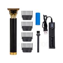 Máquina de Barbear e Cortar Cabelo Profissional Aparador Cabelo Portátil USB - riossport mix