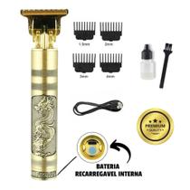 Maquina de Barbear e Cortar Cabelo Profissional Recarregavel - Hair Trimmer