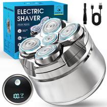 Máquina de Barbear Elétrica Luctry para Homens - Recarregável e à Prova D'Água