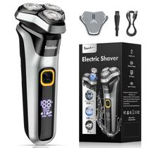 Máquina de barbear elétrica Sweker 3D Head Pop-up Trimmer IPX6 à prova d'água Máquina de barbear elétrica Sweker 3D Head Pop-up Trimmer IPX6 à prova d'água