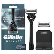 Máquina de Barbear Gillette Intimate para Pelos Pubianos Masculinos - com 2 Recargas