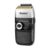 Máquina de barbear Shaver Kemei KM-2026 Barbeador Elétrico Potente 3 velocidades 110-220V Original