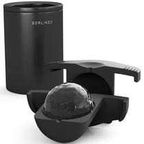 Máquina de bolas de gelo Berlinzo Premium Clear de 6 cm para uísque