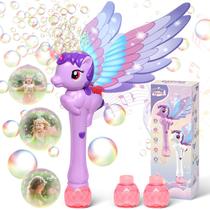 Máquina de bolhas Bubble Wands Dolanus Unicorn para crianças de 3 a 6 anos