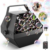 Máquina de Bolhas Theefun 750ml - Metal com Controle Remoto