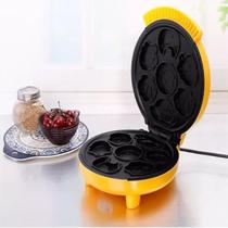 Máquina De Bolinho Cake Mini Waffle Bichinhos Elétrica 220V