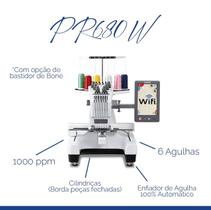 Máquina De Bordar Brother 6 Agulhas Pr680w Com -wi-fi Máquina De Bordar Brother 6 Agulhas Pr680w Com -wi-fi