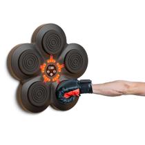 Maquina de Boxe Bluetooth Inteligente Musica Infantil Soco Treinamento Exercicio Fitness Luta Toca Musica Agilidade Wall Target Boxing