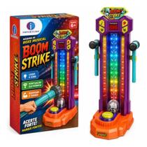 Máquina de boxe boom strike c/luzes e som- ref: tud0818 Máquina de boxe boom strike c/luzes e som- ref: tud0818