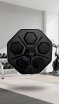 Máquina de Boxe Musical Bluetooth Parede c/ Luvas