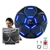Maquina de Boxe Musical Bluetooth Soco Parede com Led 2025 Maquina de Boxe Musical Bluetooth Soco Parede com Led 2025