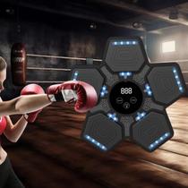 Máquina De Boxe Musical Criativo Eletrônico Inteligente Infantil e Adulto Treinamento Socos Led Divertida - DFJN