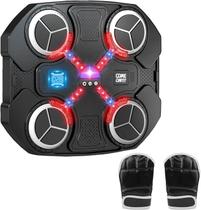 Máquina de Boxe Musical Tsomtto Bluetooth com Luvas para Crianças