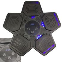 Maquina De Boxe Soco Inteligente Bluetooth 5 Modos Saco Pancada Soco Luta Musculaçao Atividade Treino Fisico Wall Target Boxing Musica Celular