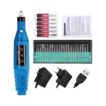 Máquina De Broca Elétrica Portátil LULAA Conjunto De Ferramentas Profissionais Para Manicure E