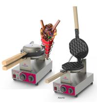 Máquina de Bubble Waffle PRKB-10 220V - Progás