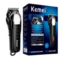 Maquina De Cabelo Corte Kemei 2608 Professional Hair Preto