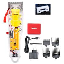 Maquina De Cabelo Transparente Wmark 108a Digital Led Barato