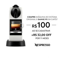 Máquina de Café Citiz 127V 1 Litro Nespresso Branco