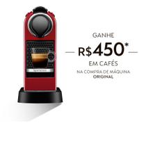 Máquina de Café Citiz 220V 1 Litro Nespresso Vermelho