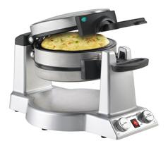 Máquina de café da manhã Cuisinart WAF-B50 Flip Waffle & Omelet SS