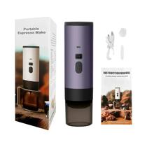Máquina De Café Elétrica Portátil Sem Fio Para Carro, Família, Camping E Viagens