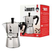 Máquina de café expresso Bialetti Moka Express Export 4 xícaras 190 ml de prata