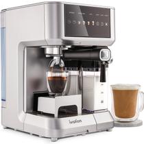 Máquina de café expresso e cappuccino Ivation com batedor de leite 1,6 L