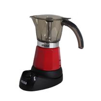 Máquina de café expresso elétrica Imusa Red 180mL ou 90mL 6 ou 3 xícaras