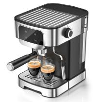 Máquina de café expresso LERTIN 20 Bar com batedor de leite automático 1,8 L