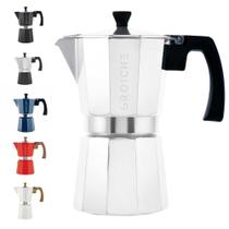 Máquina de café expresso para fogão GROSCHE Milano Moka Pot 450 ml prata